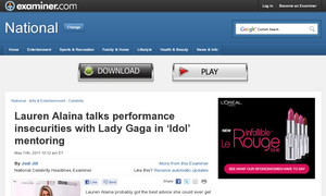 Lauren Alaina talks performance insecurities with Lady Gaga in 'Idol' mentoring
