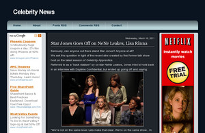Celebrity News: Star Jones Goes Off on NeNe Leakes,  Lisa Rinna