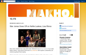 Makho: Star Jones Goes Off on NeNe Leakes,  Lisa Rinna