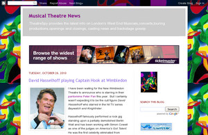 Musical Theatre News:  David Hasselhoff playing Captain Hook at  ...