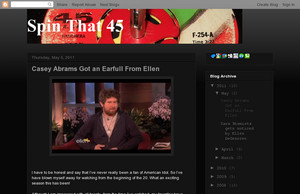 Spin That 45:  Casey Abrams Got an Earfull From Ellen