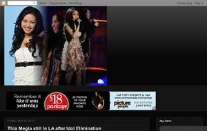 Thia Megia Network:  Thia Megia still in LA after Idol Elimination
