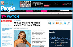 The Bachelor's Michelle Money: 'I'm Not a Villain'