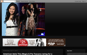 Thia Megia Network: American Idols  Thia Megia & Pia Toscano raring  ...