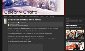 The Bachelor :  Britt talks about her exit &#171; Celebrity Chatta