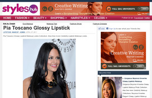Pia Toscano Glossy Lipstick - Styles Hub