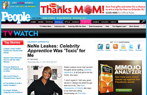 NeNe Leakes: Celebrity Apprentice Was 'Toxic' for Me