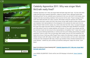 Celebrity Apprentice 2011: Why was singer  Mark McGrath really fired?