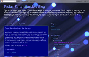 Tedius Zanarukando's Blog:  David Hasselhoff gets the first boot