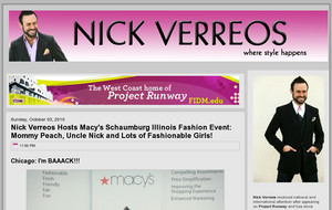 Nick Verreos: Nick Verreos Hosts Macy's Schaumburg Illinois Fashion Event: Mommy Peach, Uncle Nick and Lots of Fashionable Girls!