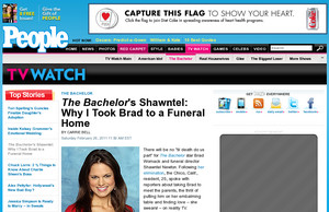 The Bachelor's Shawntel: Why I Took Brad to a Funeral Home