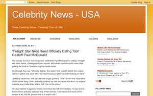 Celebrity News - USA: 'Twilight' Star Nikki Reed Officially Dating 'Idol' Castoff Paul McDonald