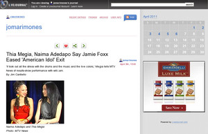 jomarimones - Thia Megia,  Naima Adedapo Say Jamie Foxx Eased  ...
