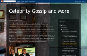 Celebrity Gossip and More: Video:  David Cassidy , Danny Bonaduce  ...