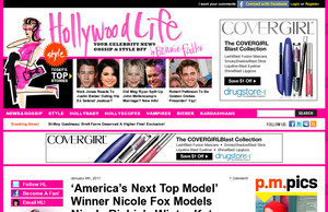'America's Next Top Model' Winner Nicole Fox Models Nicole Richie's Winter ...